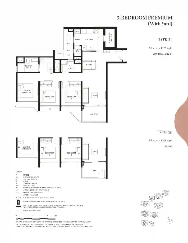 victoria village floor plan 3 bedroom premium yard type 3j victoria village floor plan 3 bedroom premium yard type 3j